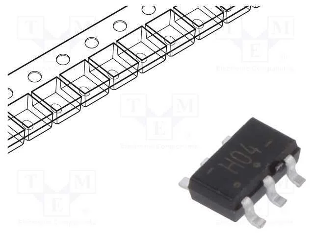 Ic: Digital; Not; Ch: 2; Cmos; Smd; Tsop6; Mini Logic; 2&divide;6vdc; Hc