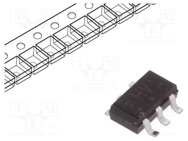 Ic: Digital; Amort.,N&atilde;o Invert&iacute;vel; Ch: 2; Cmos; Smd; Tsop6; 2&divide;6vdc