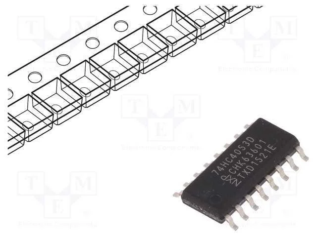 Ic: Digital; Anal&oacute;gico,Demultiplexor,Multiplexor; Cmos; Smd; So16