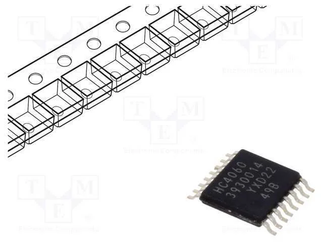 Ic: Digital; Divisor,Contador; Cmos; Smd; Tssop16; Hc; Rolo,Fita