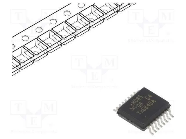 Ic: Digital; 4bit,Compilador; Cmos; Smd; Ssop16; Hc; 2&divide;6vdc