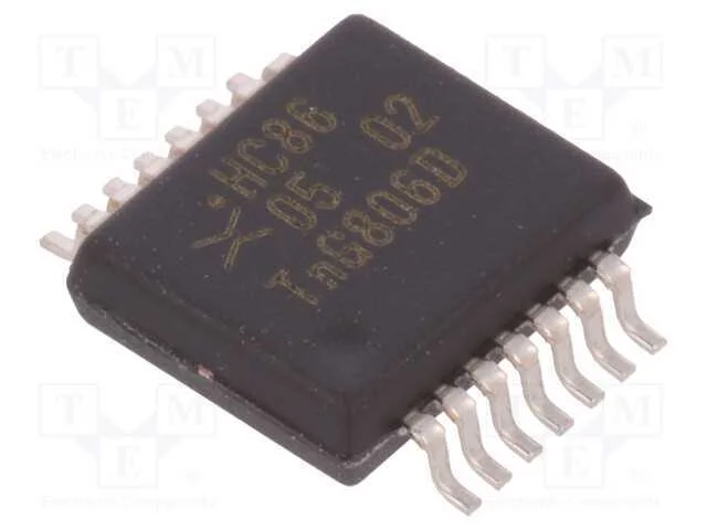 Ic: Digital; Xor; Ch: 4; In: 2; Cmos; Smd; Ssop14; 2&divide;6vdc; -40&divide;125&deg;c