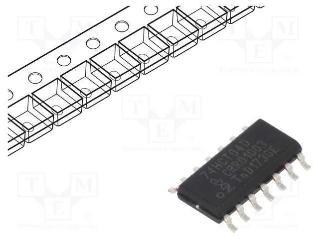 Ic: Digital; Not; Ch: 6; Cmos,Ttl; Smd; So14; 4,5&divide;5,5vdc; Rolo,Fita