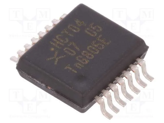 Ic: Digital; Not; Ch: 6; Cmos,Ttl; Smd; Ssop14; 4,5&divide;5,5vdc; Tubo; Hct