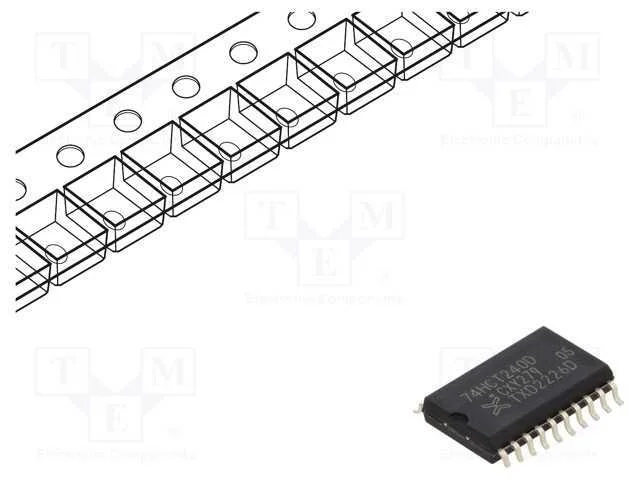 Ic: Digital; Ch: 2; In: 5; Ttl; Smd; So20; 4,5&divide;5,5vdc; -40&divide;125&deg;c; Hct