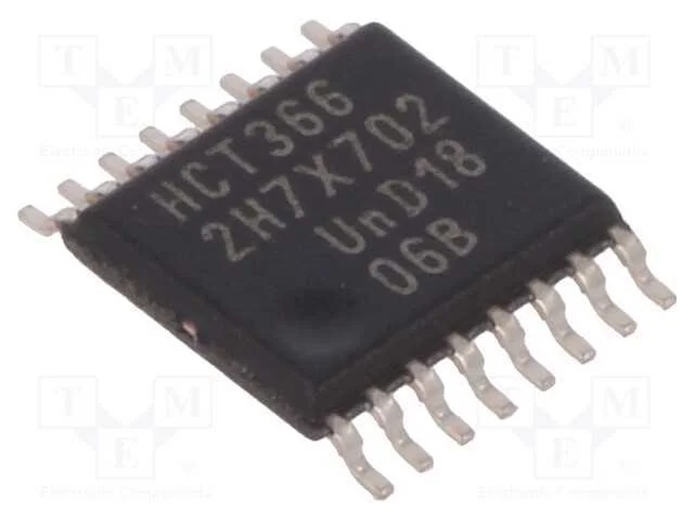 Ic: Digital; Amort.,Invertido,Controlador da Linha; Ch: 6; Smd