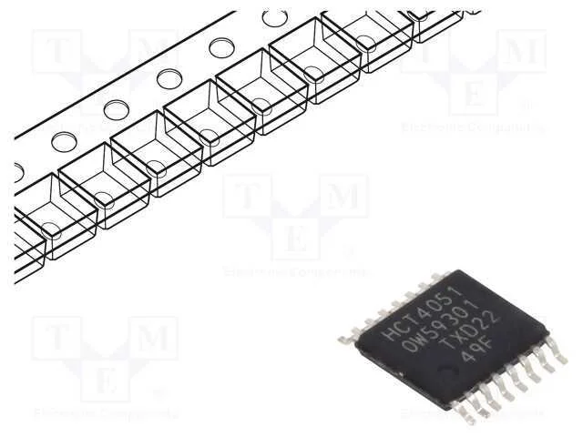 Ic: Digital; Demultiplexor,Multiplexor; Cmos,Ttl; Smd; Tssop16