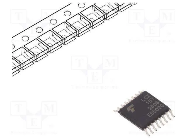 Ic: Digital; Multiplexor; Smd; Tssop16; Lcx; 1,65&divide;3,6vdc; Rolo,Fita