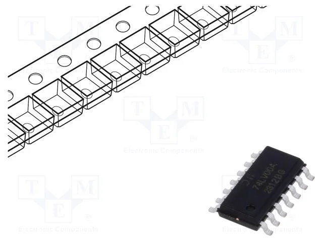Ic: Digital; Nand; Ch: 4; In: 2; Cmos; Smd; So14; 2&divide;5,5vdc; -40&divide;150&deg;c