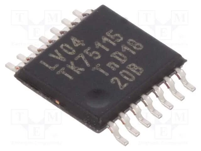 Ic: Digital; Not; Ch: 6; Ttl; Smd; Tssop14; 1&divide;5,5vdc; -40&divide;125&deg;c; Tubo