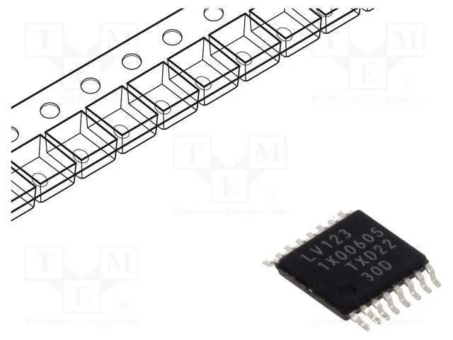 Ic: Digital; Monoestável,Multi Vibrador,Reajustável; Ch: 2; Ttl