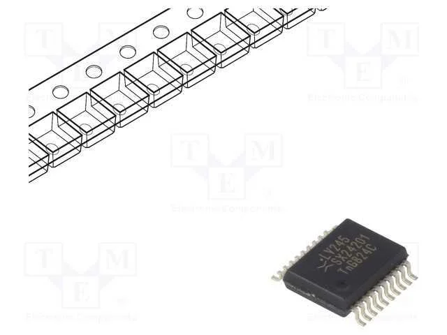 Ic: Digital; Bus Transceiver; Ch: 8; Ttl; Smd; Ssop20; 1&divide;5,5vdc; Lv