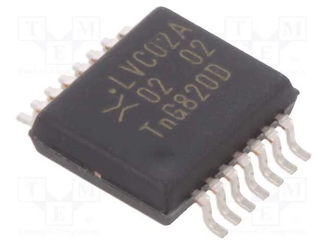 Ic: Digital; Nor; Ch: 4; In: 2; Cmos,Ttl; Smd; Ssop14; 1,2&divide;3,6vdc; Tubo