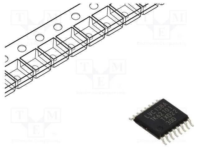 Ic: Digital; Cmos,Ttl; Smd; Tssop16; 1,2&divide;3,6vdc; Lvc; Rolo,Fita