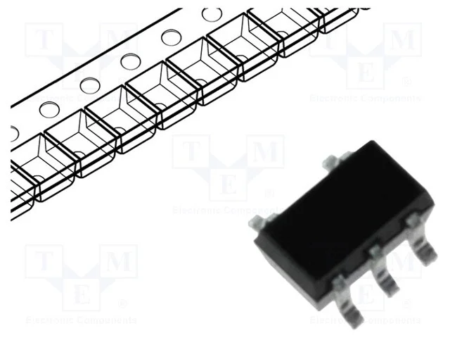 IC: digital, amort.,n&atilde;o invert&iacute;vel, Ch: 1, SMD, S.
