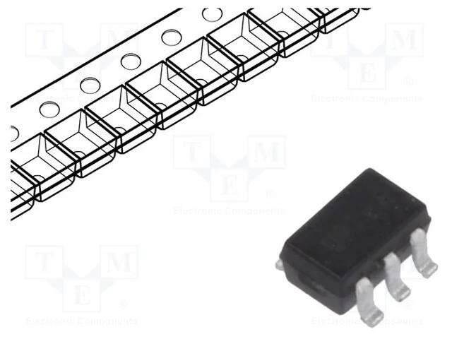 IC: digital, NOT, Ch: 1, SMD, SOT353, 1,65÷5,5VDC.