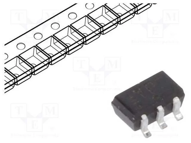 IC: digital, multiplexor, Ch: 1, IN: 2, CMOS,TTL,.
