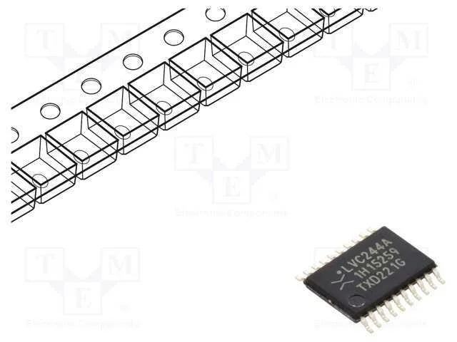 Ic: Digital; 8bit,Amort.,Controlador da Linha; Cmos; Smd; Tssop20
