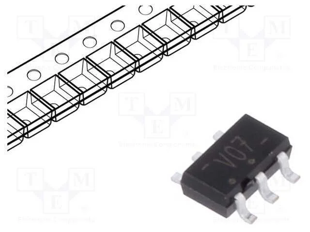 IC: digital, amort.,n&atilde;o invert&iacute;vel, Ch: 2, CMOS,T.