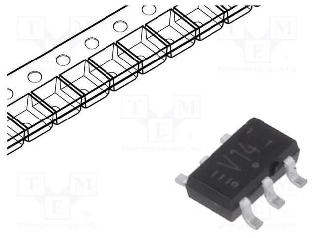 Ic: Digital; Not; Ch: 2; Cmos,Ttl; Smd; Tsop6; Mini Logic; -40&divide;125&deg;c