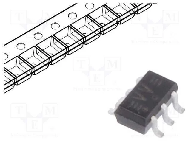IC: digital, amort.,n&atilde;o invert&iacute;vel, Ch: 2, CMOS,T.