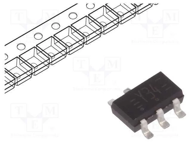 Ic: Digital; Amort.,N&atilde;o Invert&iacute;vel; Ch: 2; Cmos,Ttl; Smd; Tsop6