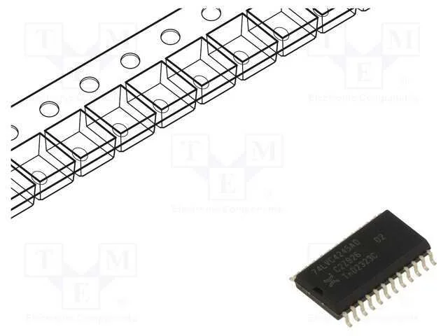 Ic: Digital; Ch: 8; Cmos,Ttl; 1,5&divide;3,6vdc,1,5&divide;5,5vdc; Smd; So24; 10ua