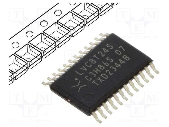 Ic: Digital; 8bit,Bidirecional,Transceptor,Descodificador; Cmos