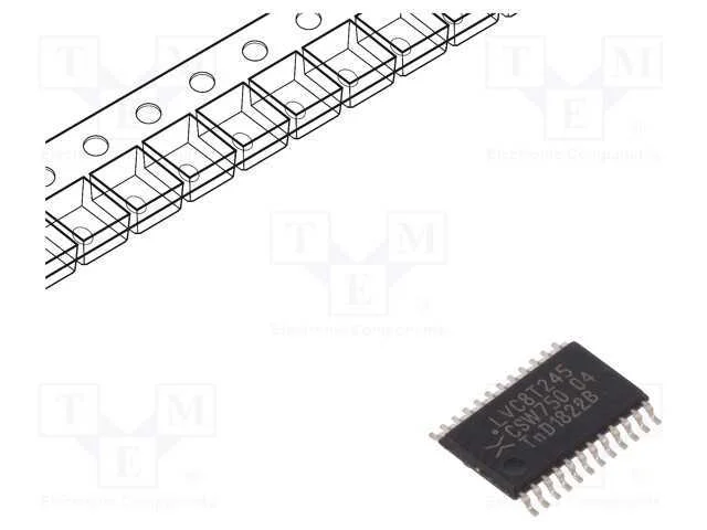 Ic: Digital; Ch: 8; Cmos,Ttl; 1,2&divide;5,5vdc; Smd; Tssop24; -40&divide;125&deg;c