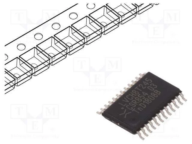 Ic: Digital; Ch: 8; Cmos,Ttl; 1,2&divide;5,5vdc; Smd; Tssop24; -40&divide;125&deg;c