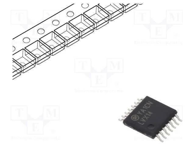 Ic: Digital; Not; Ch: 6; In: 1; Smd; Tssop14; 2&divide;3,6vdc; -40&divide;85&deg;c; Lvx