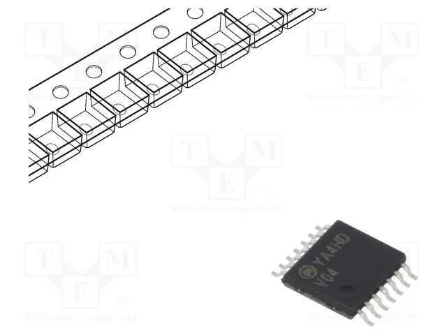 Ic: Digital; Not; Ch: 6; In: 1; Smd; Tssop14; 2&divide;5,5vdc; -40&divide;85&deg;c; Vhc