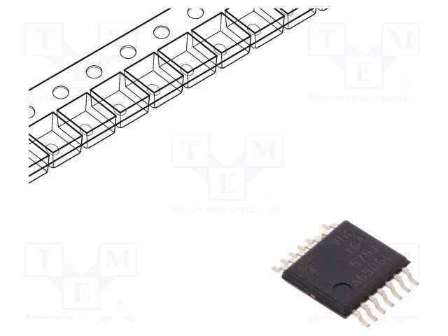 Ic: Digital; C&sup2;mos; Vhc; Smd; Tssop14; 2&divide;5,5vdc; Rolo,Fita; 175mhz