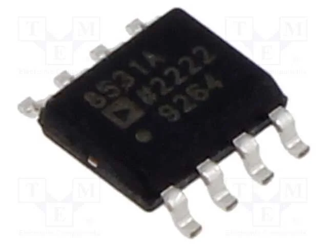 Ic: Amplificador Operacional; 3mhz; Ch: 1; So8; Ib: 0,06na; Iio: 30pa