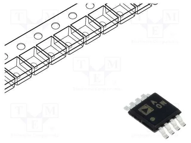 Ic: Amplificador Operacional; 10mhz; Ch: 2; Msop8