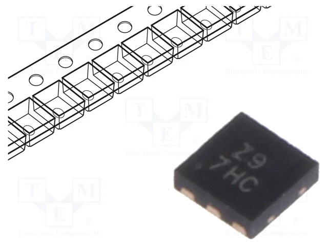 Ic: Driver; Boost; Controlador Led; U-Dfn2020-6; 40ma; Ch: 1