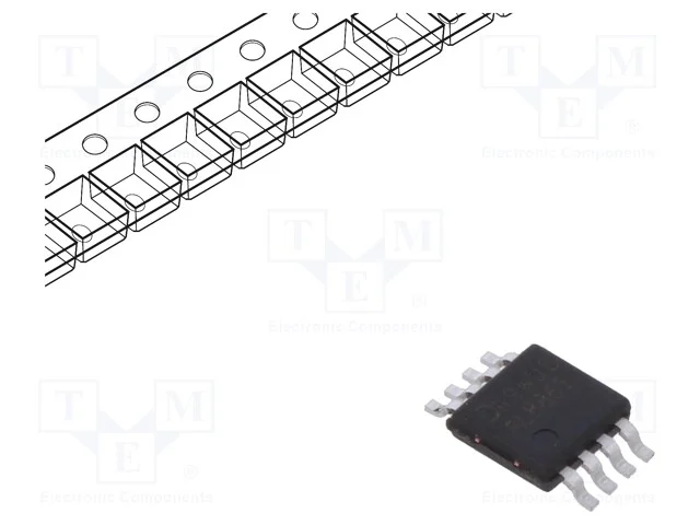 Ic: Driver; Buck; Controlador Led; Msop8; 1,5a; Ch: 1; 4,5&divide;40v