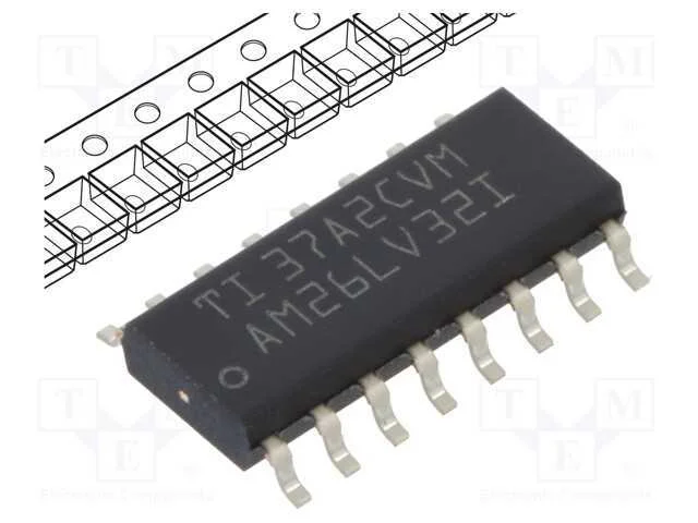 Ic: Interface; Recetor de Linha; Half Duplex,Rs422; 32000kbps