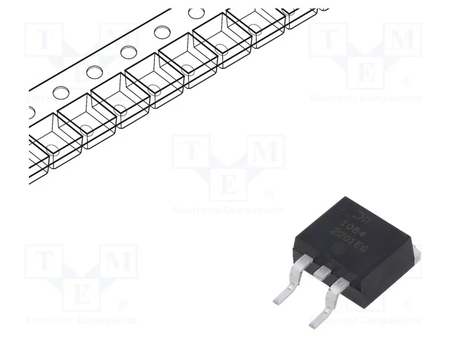 Ic: Estabilizador de Tens&atilde;o; Ldo,Linear,Regulado; 1,25&divide;3,3v; 5a