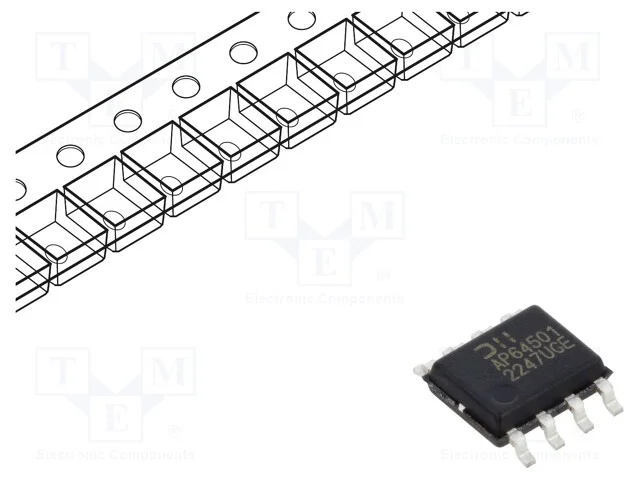 Ic: Pmic; Conversor Dc/Dc; Uent: 3,8&divide;40vdc; Usai: 0,8&divide;39vdc; 5a
