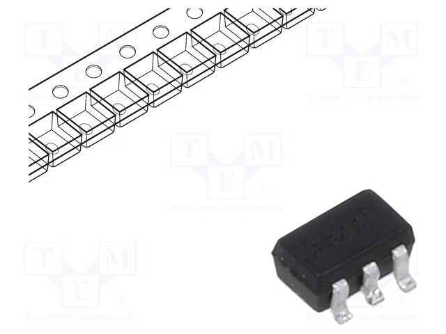 Ic: Estabilizador de Tens&atilde;o; Ldo,Linear,N&atilde;o Regulado; 2,5v; Smd