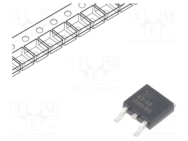 Ic: Estabilizador de Tens&atilde;o; Ldo,Linear,N&atilde;o Regulado; 1,8v; 1,5a