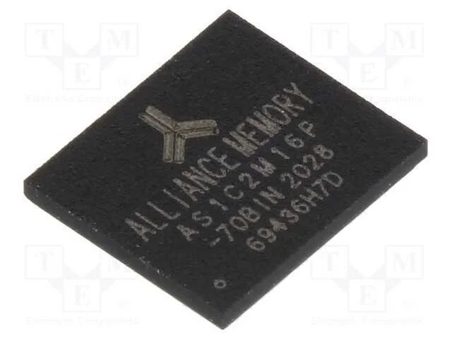 Ic: Mem&oacute;ria Sram; 32mbsram; 2mx16bit; 2,6&divide;3,3v; 70ns; Fpbga48