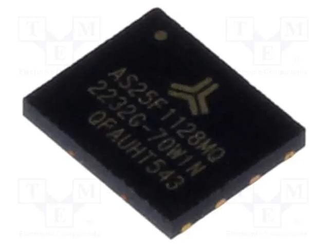 Ic: Mem&oacute;ria Flash; 128mbflash; Spi; 133mhz; 1,65&divide;1,95v; Wson8
