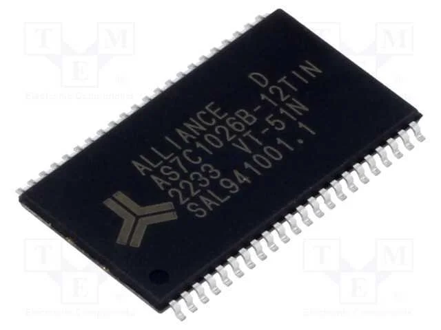 IC: mem&oacute;ria SRAM, 1MbSRAM, 16kx8bit, 5V, 12ns, TS.