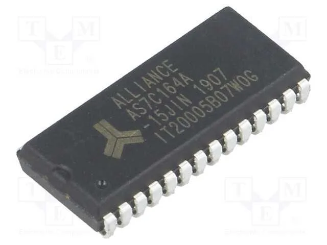 Ic: Mem&oacute;ria Sram; 64kbsram; 8kx8bit; 4,5&divide;5,5v; 15ns; Soj28; 300mils