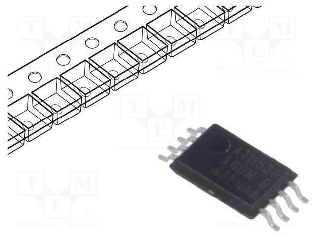 Ic: Mem&oacute;ria Eeprom; 16kbeeprom; I2c; 2048x8bit; 1,7&divide;3,6v; 1mhz