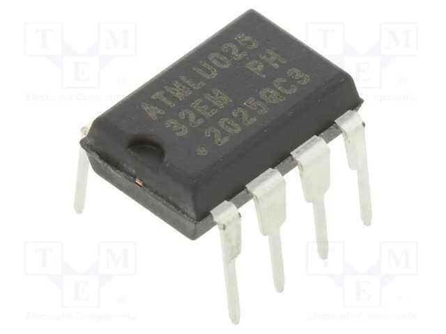 Ic: Mem&oacute;ria Eeprom; 32kbeeprom; 2-Wire,I2c; 4kx8bit; 1,7&divide;3,6v