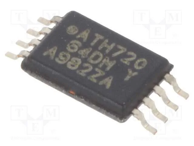 Ic: Mem&oacute;ria Eeprom; 64kbeeprom; 2-Wire,I2c; 8kx8bit; 1,7&divide;5,5v