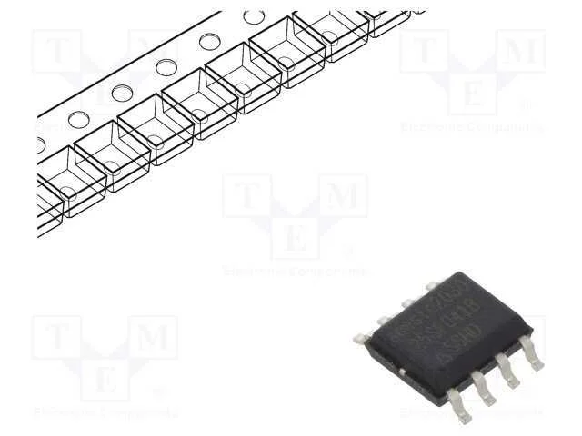 Ic: Mem&oacute;ria Flash; 4mbflash; 2,5&divide;3,6v; So8; Standard
